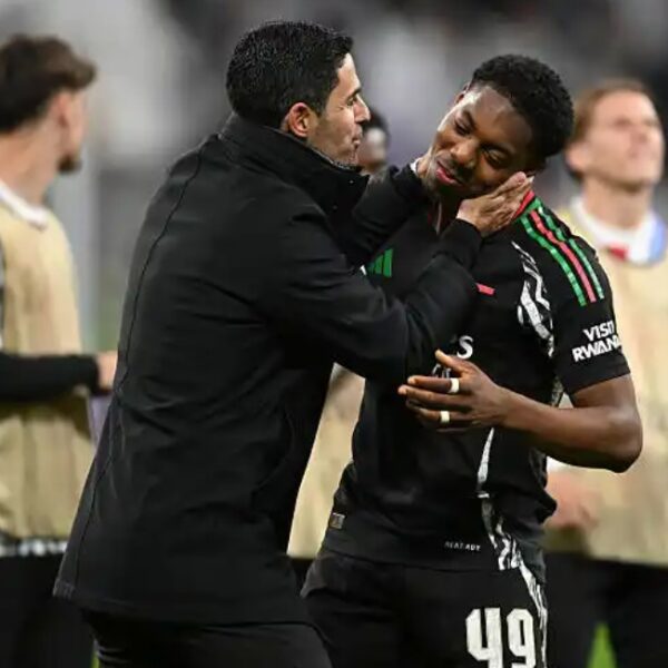 Arteta hails Arsenal’s Champions League momentum