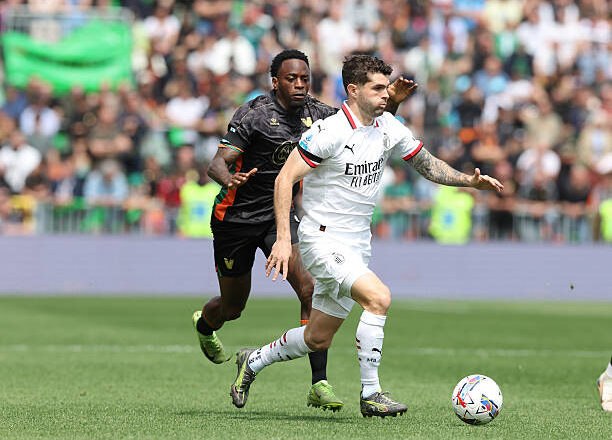 Venezia 0-2 Milan: Pulisic and Gimenez secure victory on the Laguna