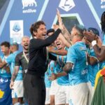 Napoli chief appears to confirm Antonio Conte will leave the club