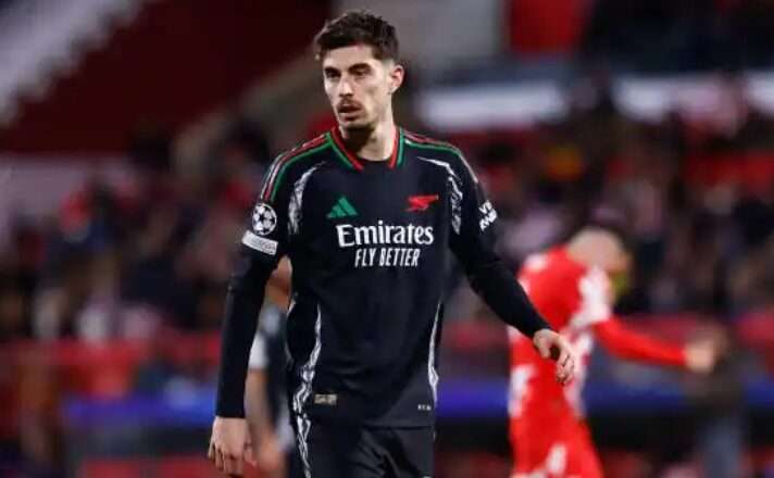 Arsenal’s Kai Havertz could return vs. Newcastle