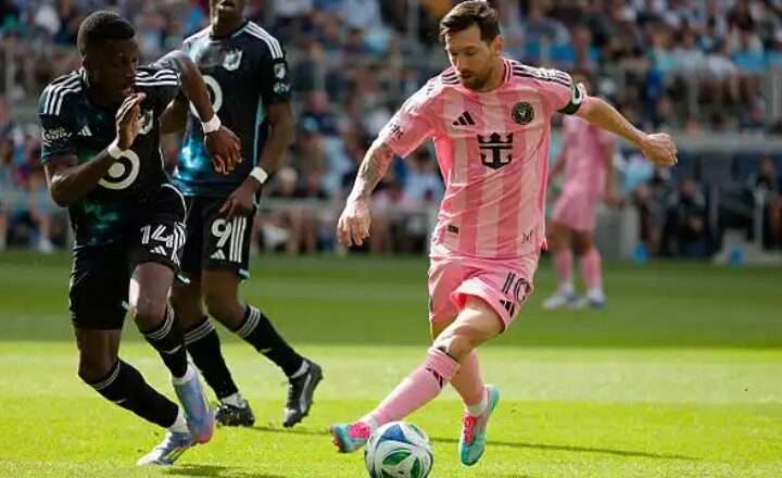 Messi scores, but short-handed Inter Miami blown out at Minnesota United 4-1