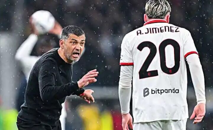 AC Milan sack head coach Conceicao after only six months in charge