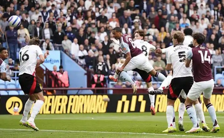 Youri Tielemans heads Villa back into Champions League contention