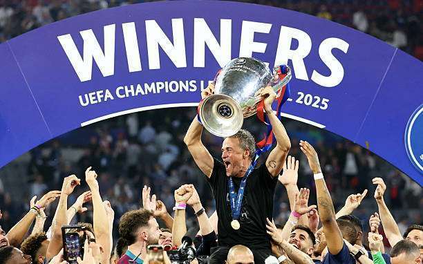 Barcelona send message to Luis Enrique and PSG after Champions League triumph