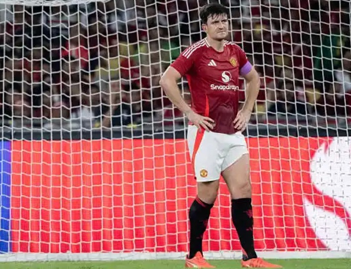 Harry Maguire Of Manchester United