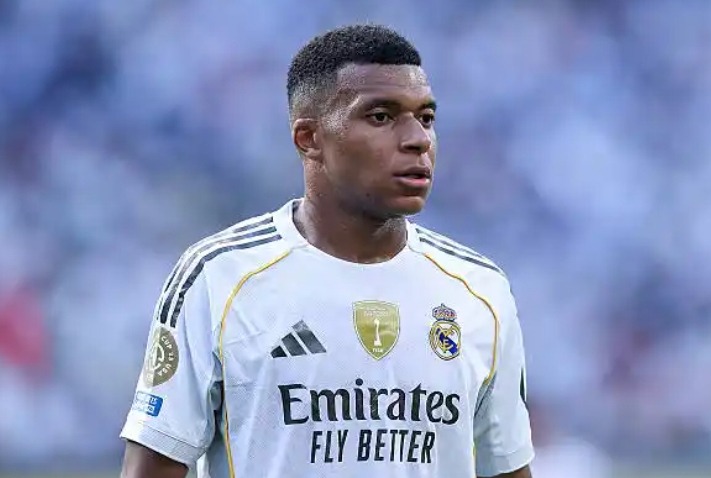 Kylian Mbappe 9 Of Real Madrid C.F