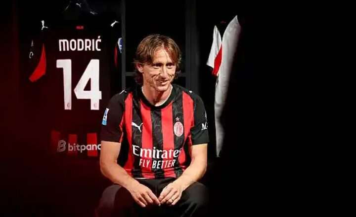 AC Milan confirm Modric arrival