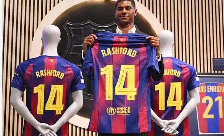 ‘It feels like home’: Rashford joins Barcelona on loan from Manchester United