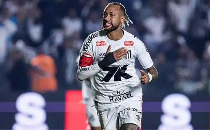 Neymar scores as Santos defeats Flamengo in the Brazilian Série A