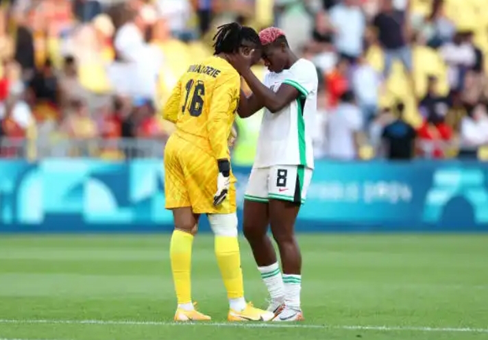 Chiamaka Nnadozie 16 And Asisat Oshoala 8