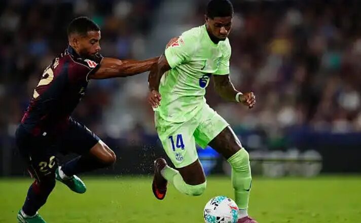 Flick explains Rashford decision in Levante win