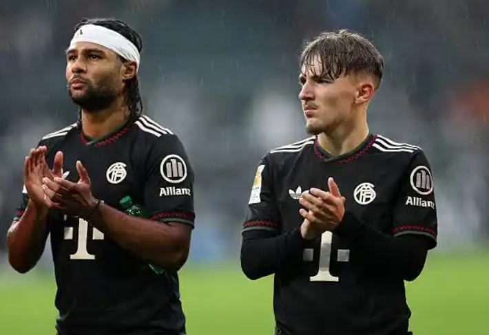 Serge Gnabry And Lennart Karl